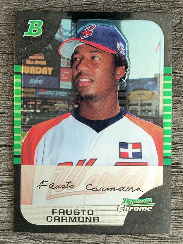 2005 Bowman Chrome Draft #BDP122 Fausto Carmona PROS