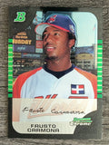 2005 Bowman Chrome Draft #BDP122 Fausto Carmona PROS