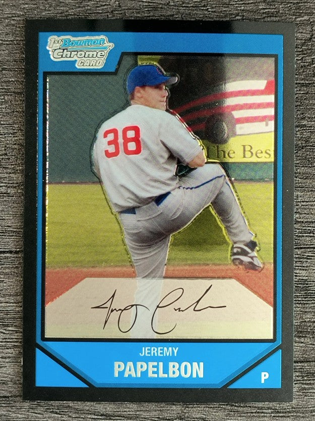 2007 Bowman Chrome Prospects #BC6 Jeremy Papelbon