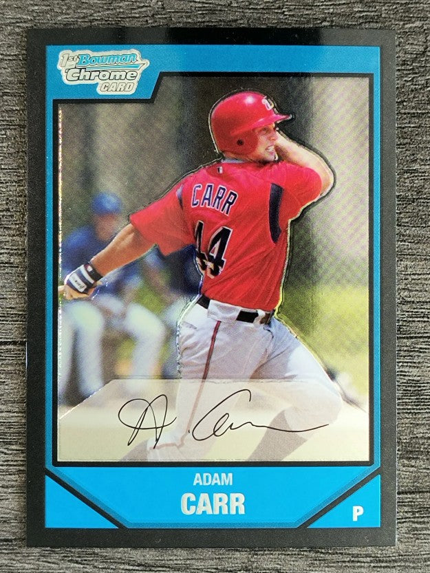 2007 Bowman Chrome Prospects #BC7 Adam Carr