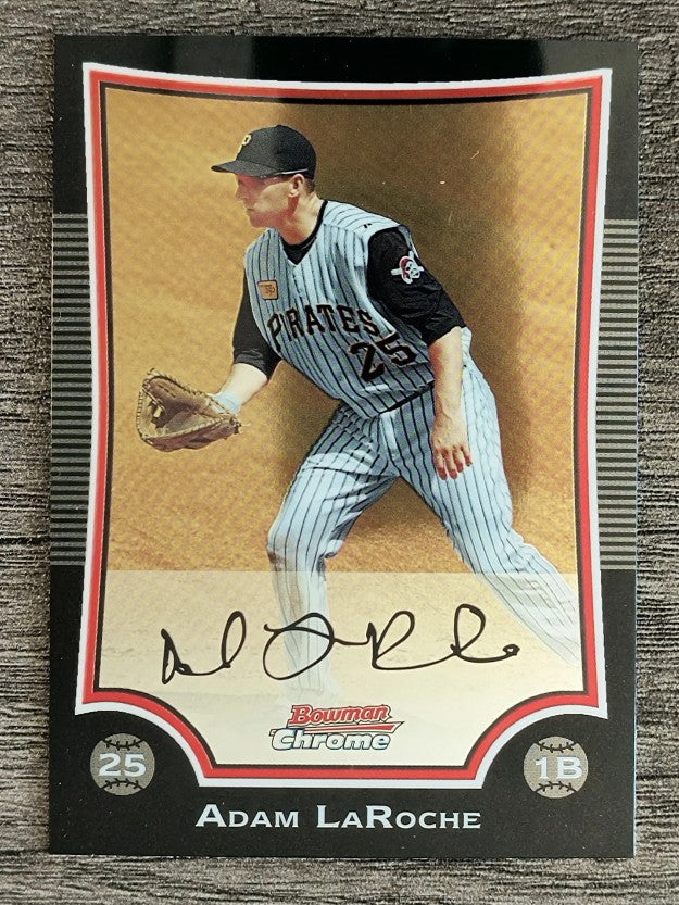 2009 Bowman Chrome #113 Adam LaRoche