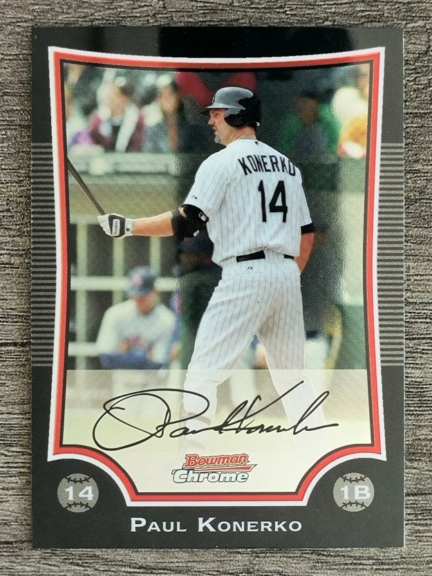 2009 Bowman Chrome #127 Paul Konerko