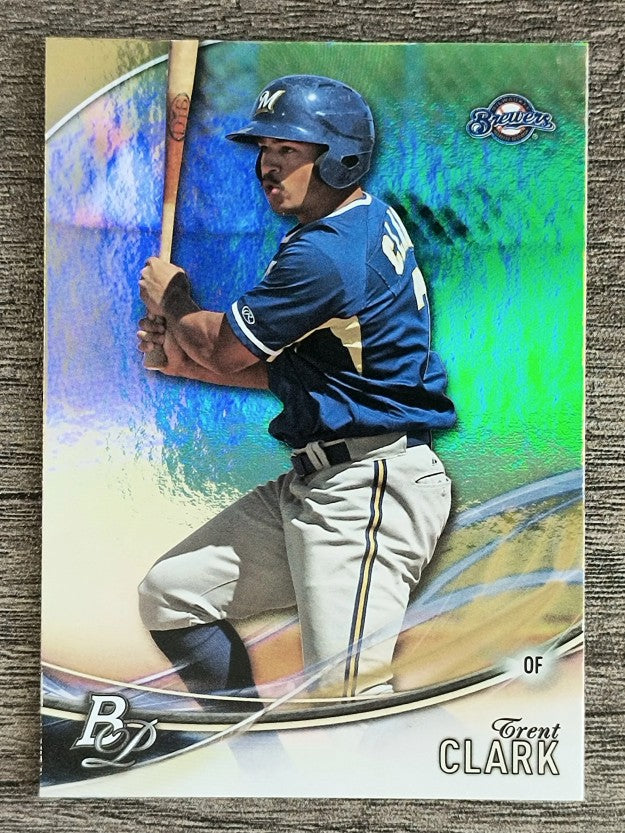 2016 Bowman Platinum Top Prospects #TPTC Trent Clark