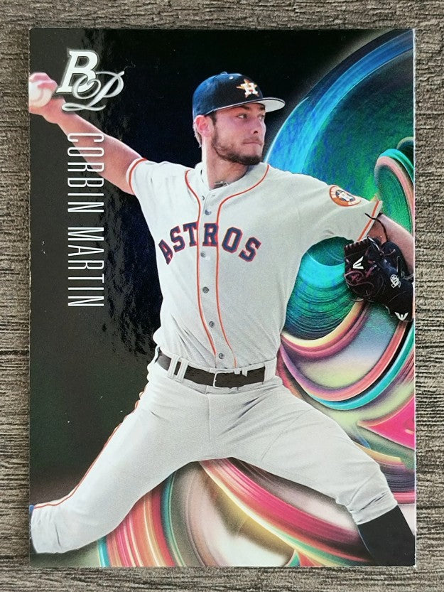 2018 Bowman Platinum Top Prospects #TOP41 Corbin Martin