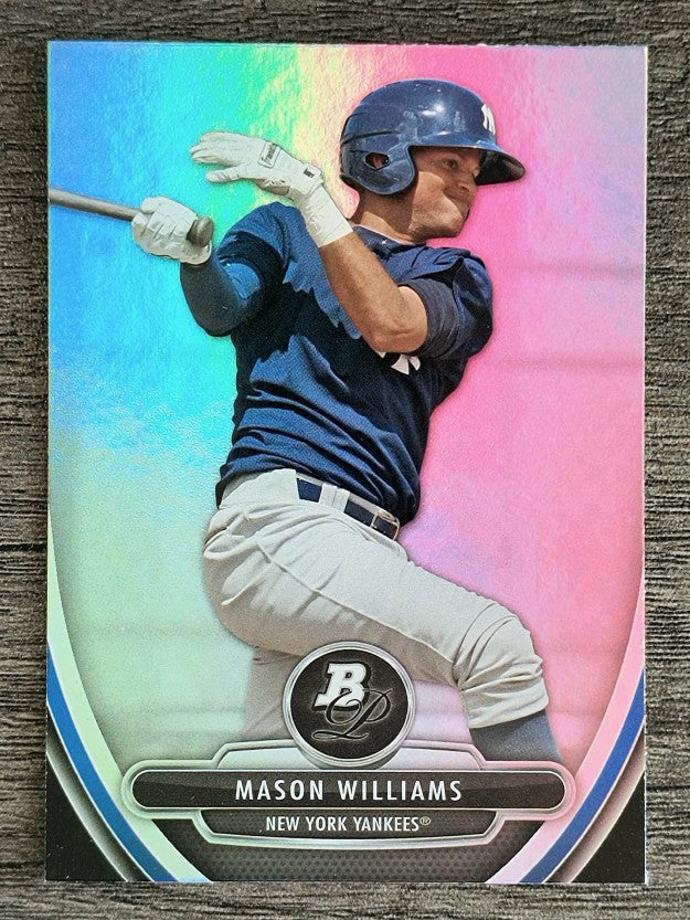 2013 Bowman Platinum Prospects #BPP37 Mason Williams