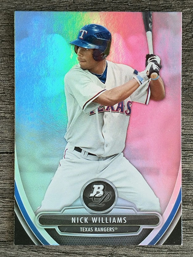 2013 Bowman Platinum Prospects #BPP95 Nick Williams