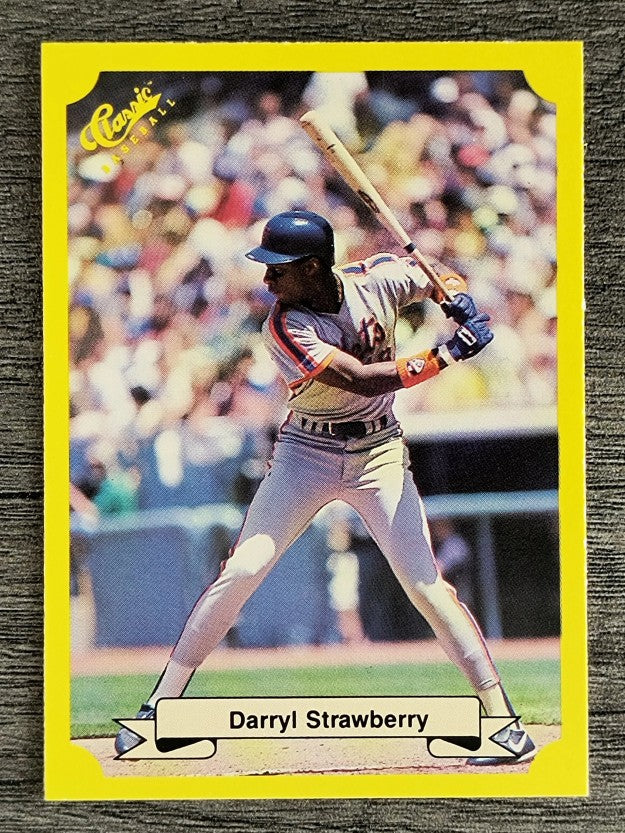 1987 Classic Update Yellow #122 Darryl Strawberry