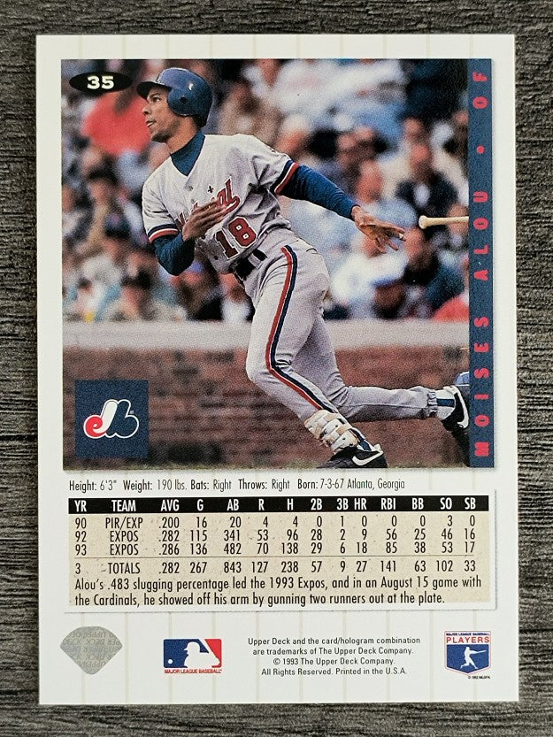 1994 Collector's Choice #35 Moises Alou