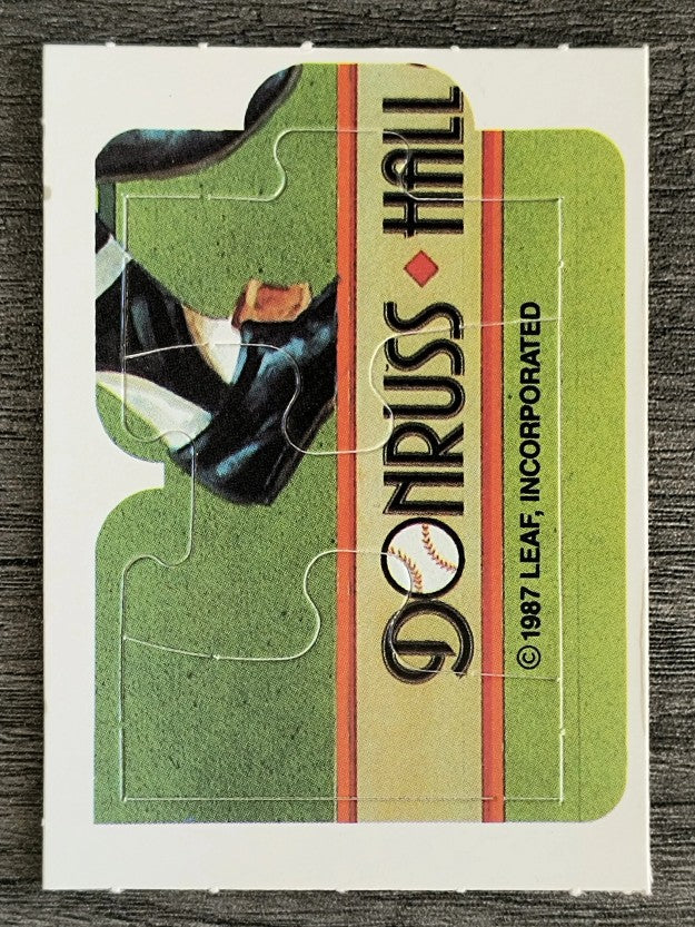 1987 Donruss Roberto Clemente Puzzle #55 Clemente Puzzle 55-57