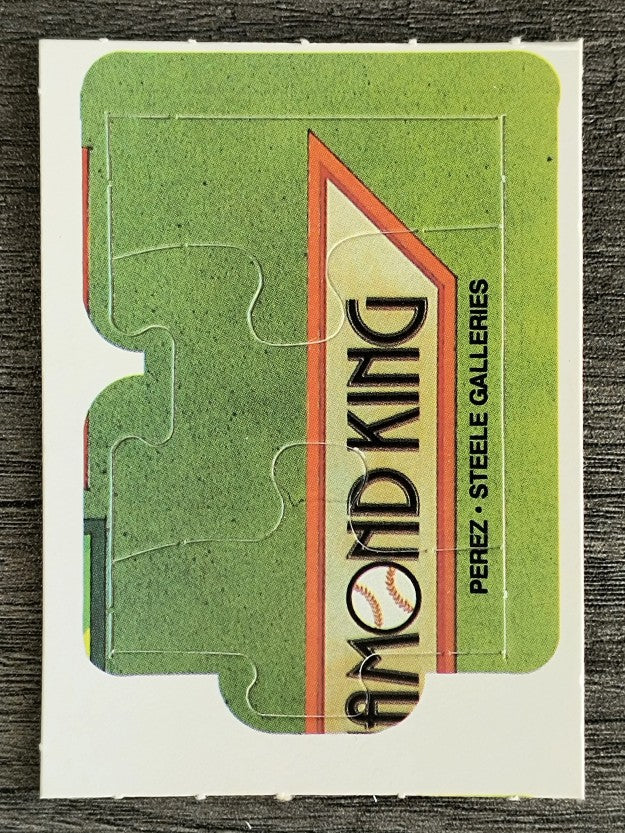 1987 Donruss Roberto Clemente Puzzle #61 Clemente Puzzle 61-63