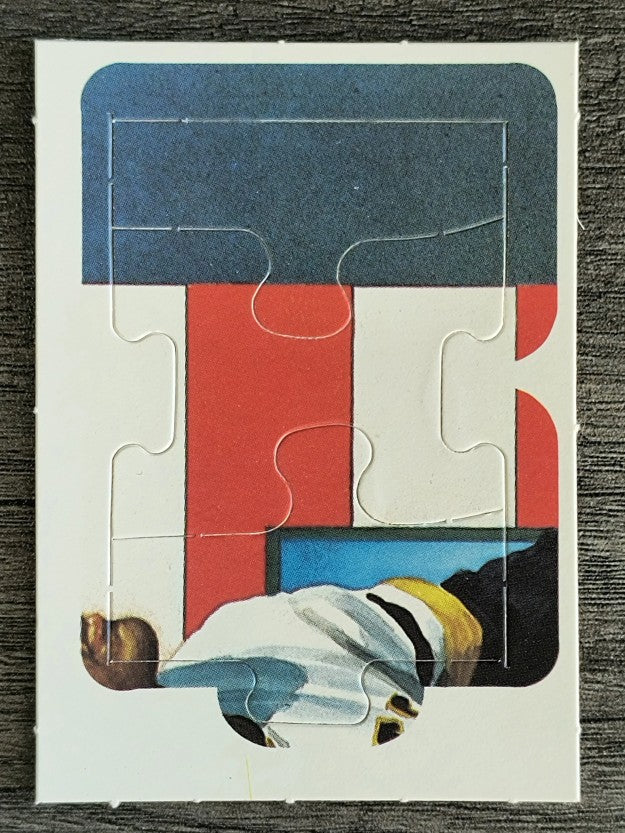 1987 Donruss Roberto Clemente Puzzle #25 Clemente Puzzle 25-27