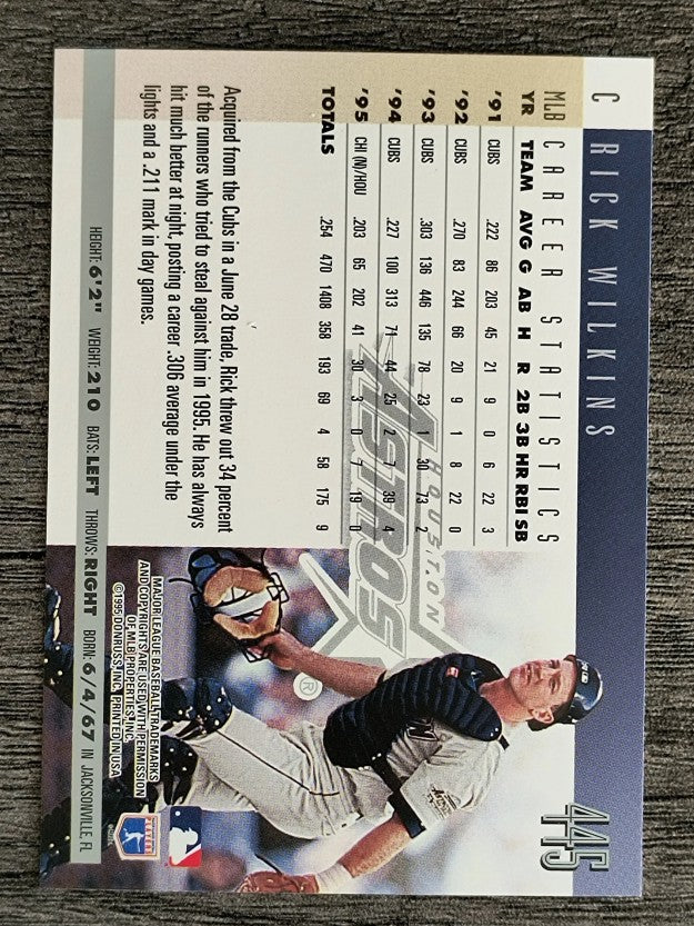 1996 Donruss #445 Rick Wilkins