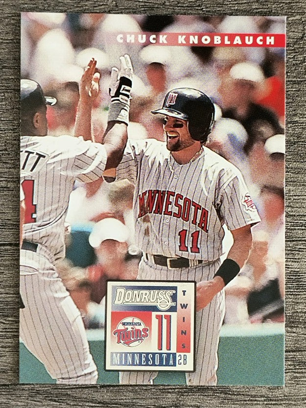 1996 Donruss #536 Chuck Knoblauch