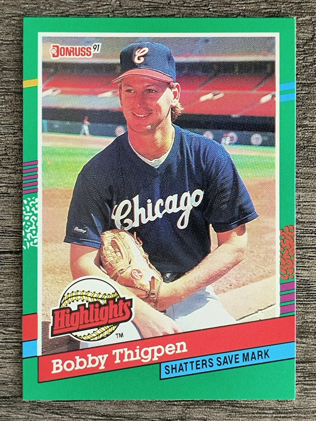 1991 Donruss Bonus Cards #BC20 Bobby Thigpen