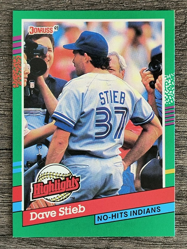1991 Donruss Bonus Cards #BC21 Dave Stieb