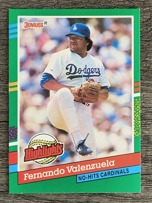 1991 Donruss Bonus Cards #BC11 Fernando Valenzuela