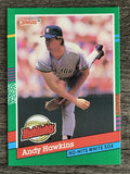 1991 Donruss Bonus Cards #BC12B Andy Hawkins COR/No Hits White Sox
