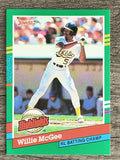 1991 Donruss Bonus Cards #BC22 Willie McGee