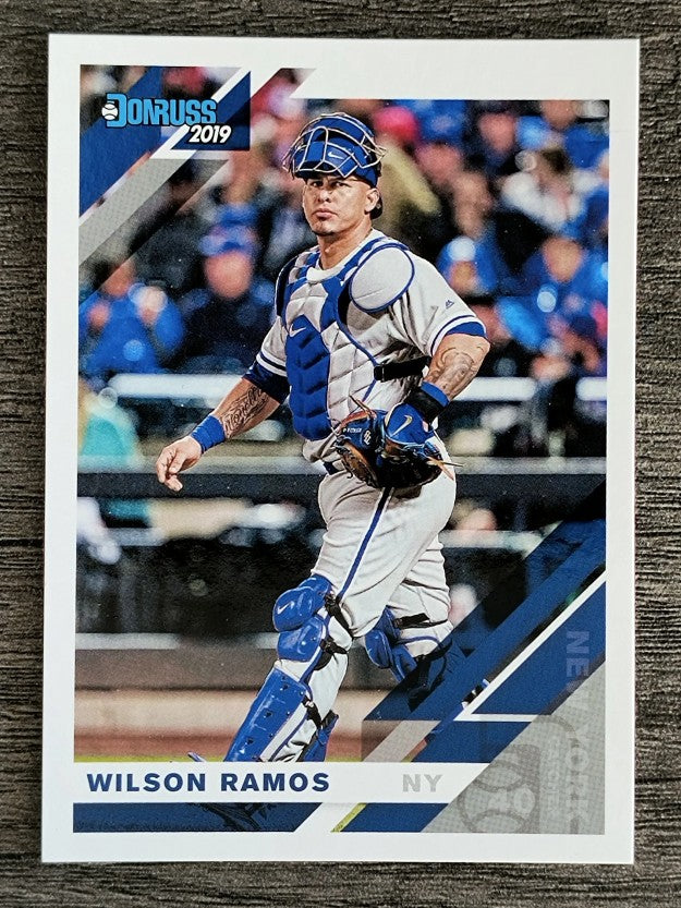 2019 Donruss #158 Wilson Ramos