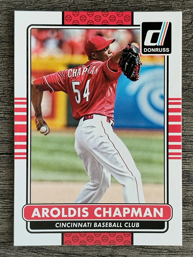 2015 Donruss #76 Aroldis Chapman