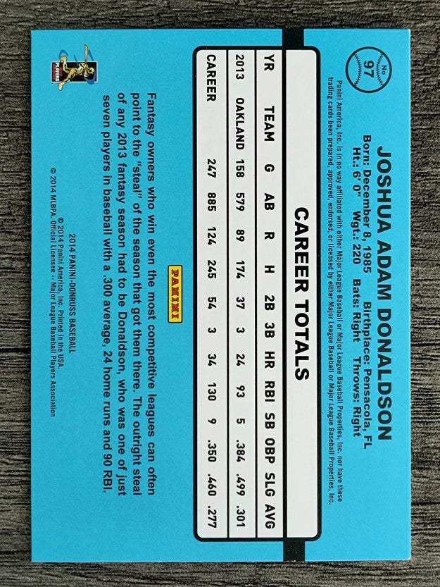 2014 Donruss #97 Josh Donaldson
