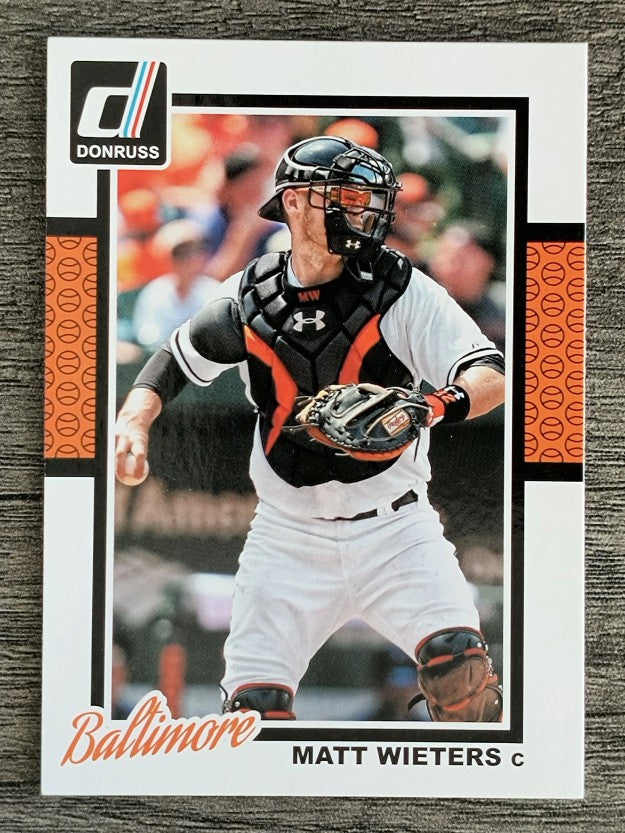 2014 Donruss #172 Matt Wieters