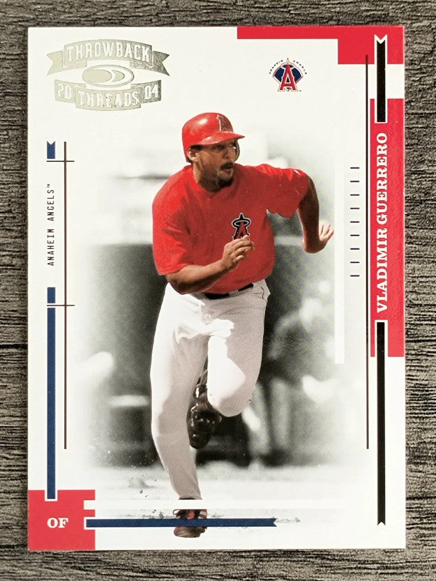 2004 Throwback Threads #7 Vladimir Guerrero
