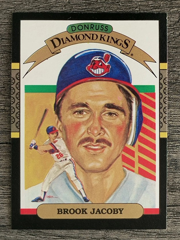 1987 Donruss #8 Brook Jacoby DK