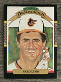 1987 Donruss #9 Fred Lynn DK