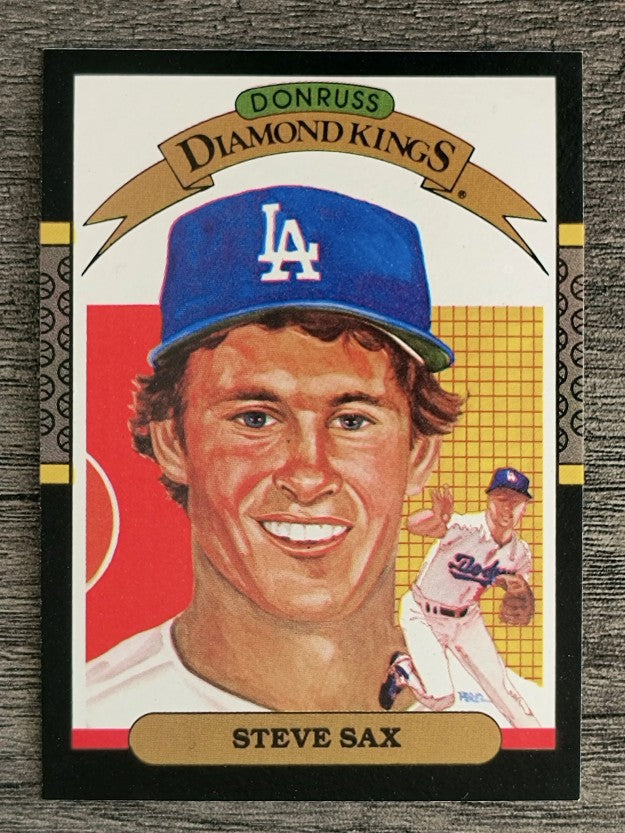 1987 Donruss #26 Steve Sax DK