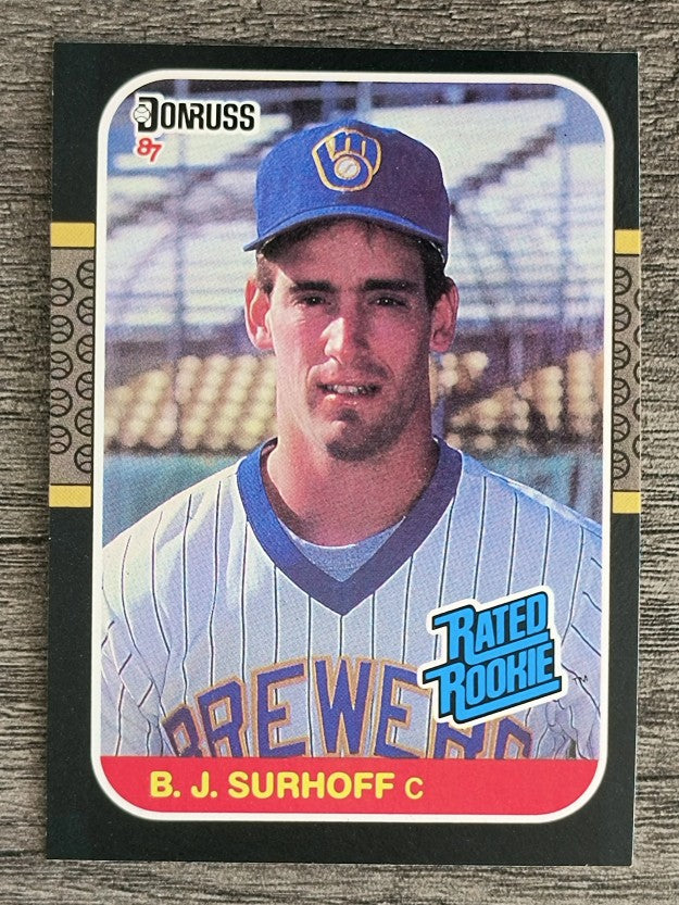 1987 Donruss #28 B.J. Surhoff RC