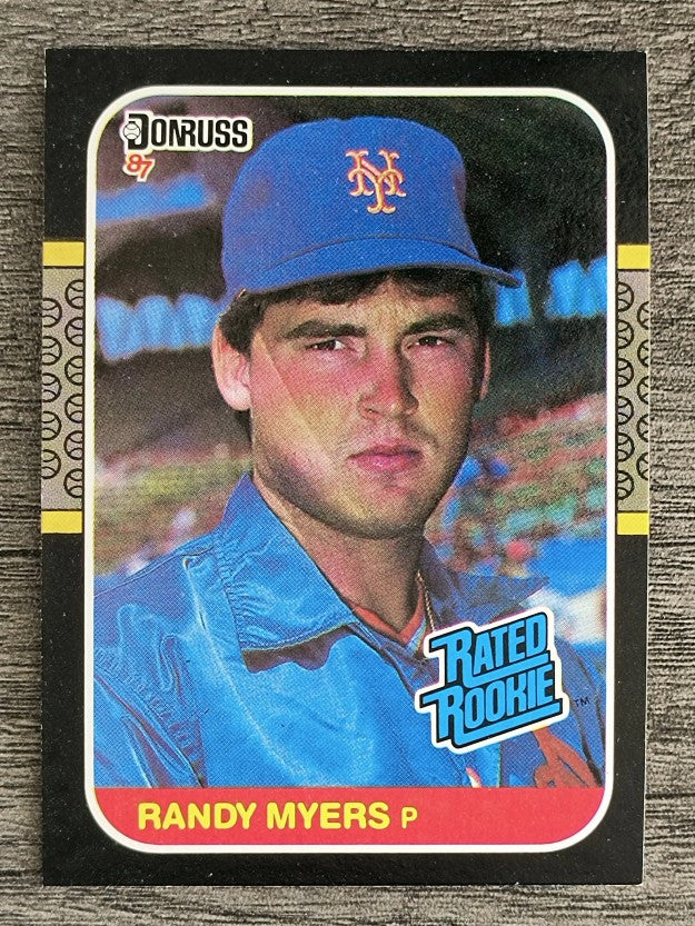 1987 Donruss #29 Randy Myers RC
