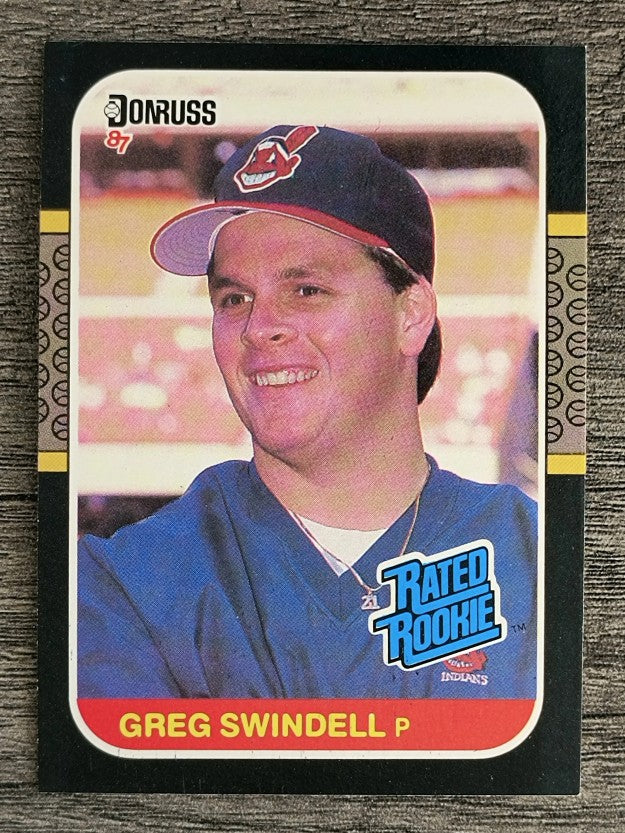 1987 Donruss #32 Greg Swindell RC
