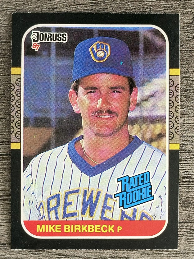 1987 Donruss #33 Mike Birkbeck RC
