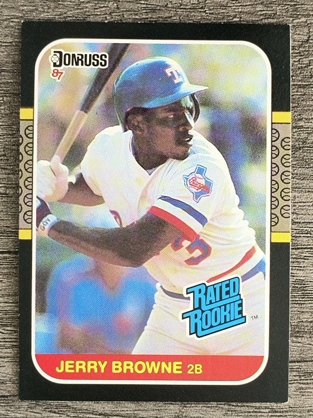 1987 Donruss #41 Jerry Browne RC
