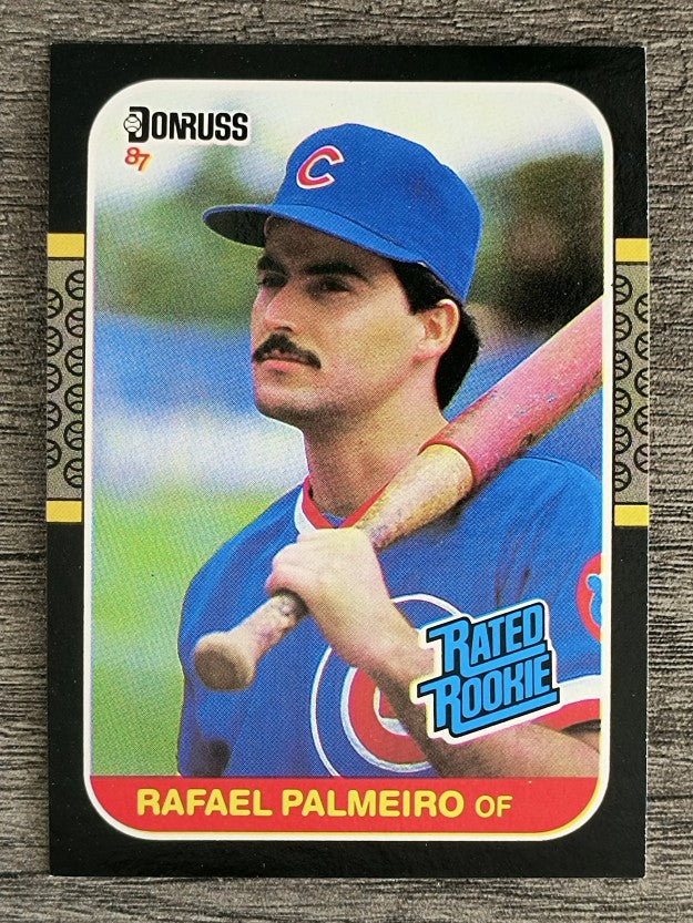 1987 Donruss #43 Rafael Palmeiro RC