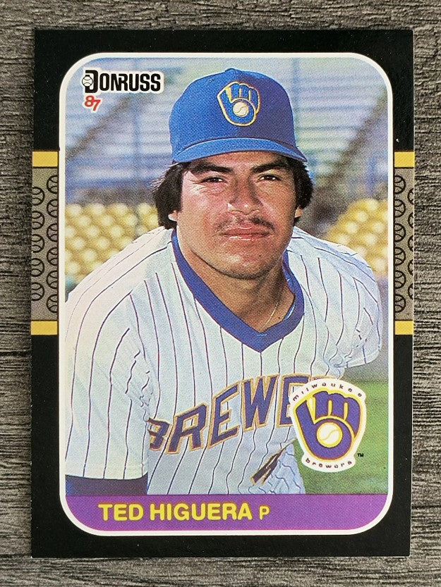 1987 Donruss #49 Ted Higuera