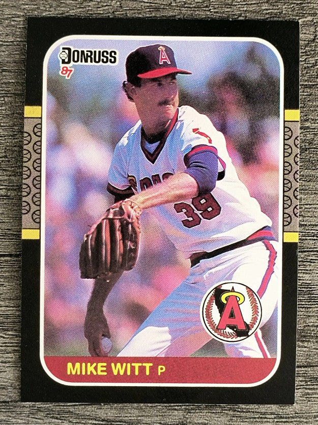 1987 Donruss #58 Mike Witt