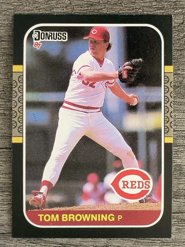 1987 Donruss #63 Tom Browning