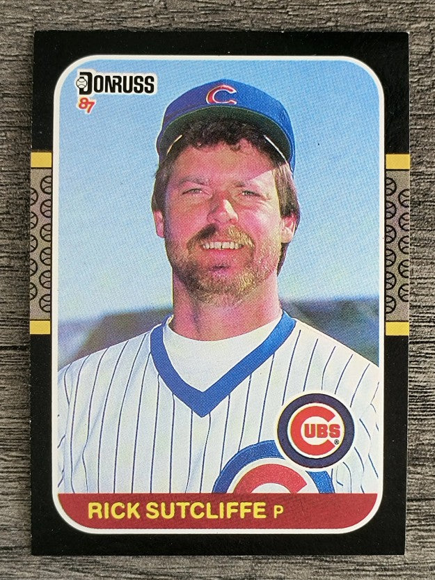 1987 Donruss #68 Rick Sutcliffe
