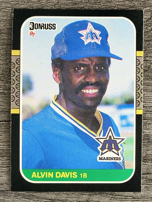 1987 Donruss #75 Alvin Davis