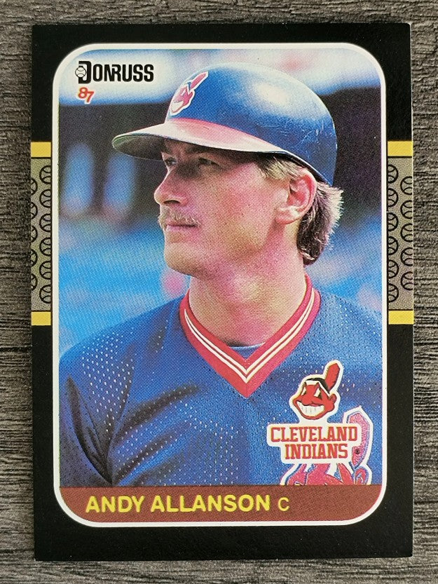 1987 Donruss #95 Andy Allanson RC