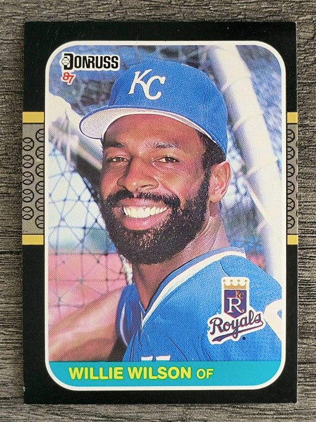 1987 Donruss #96 Willie Wilson