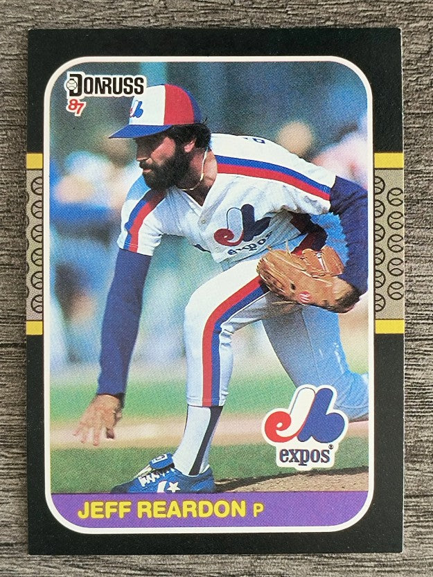 1987 Donruss #98 Jeff Reardon