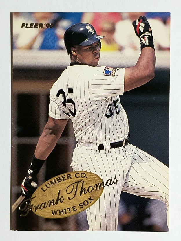 1995 Fleer Lumber Company #9 Frank Thomas
