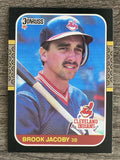 1987 Donruss #104 Brook Jacoby
