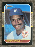 1987 Donruss #105 Dave Winfield
