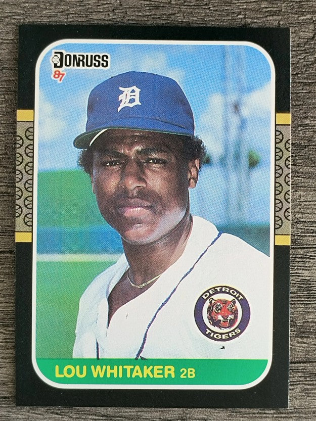 1987 Donruss #107 Lou Whitaker