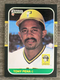 1987 Donruss #115 Tony Pena