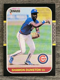 1987 Donruss #119 Shawon Dunston